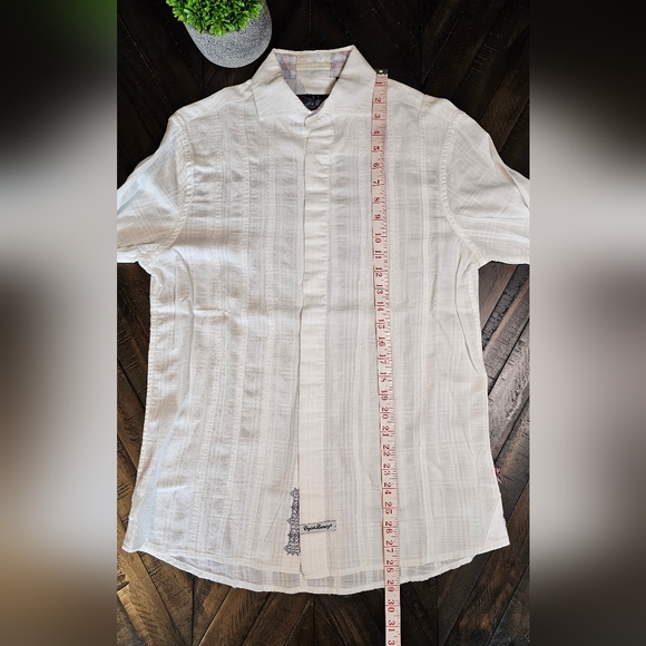 English Laundry /Christopher Wicks Y2K, Button Down Gabara Style EUC Men's Small - Picture 10 of 14